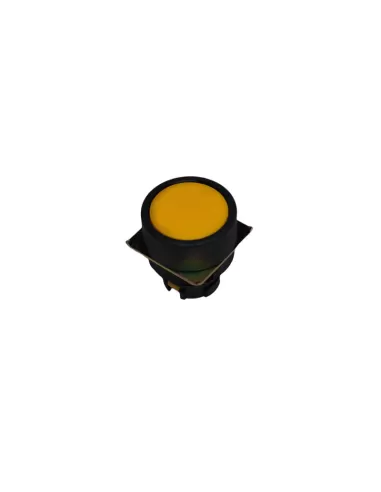Omron a22fy-1608920000 bouton Ø22mm, plat, rond, jaune