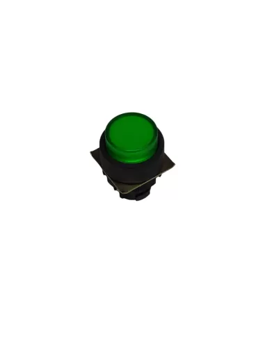 Bouton-poussoir lumineux vert Omron a22ltg-104125000 Ø22, saillant