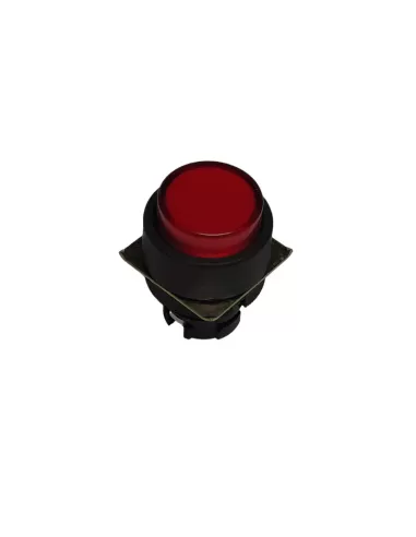 Bouton-poussoir lumineux Omron a22ltr-155158000 Ø22, saillant, rouge
