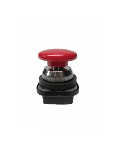 Botón de control rojo cabezal Schneider zb2mt4