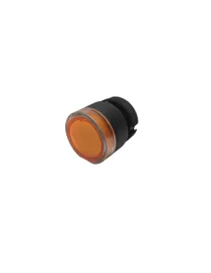 Cabezal de botón luminoso naranja Schneider za2bw35