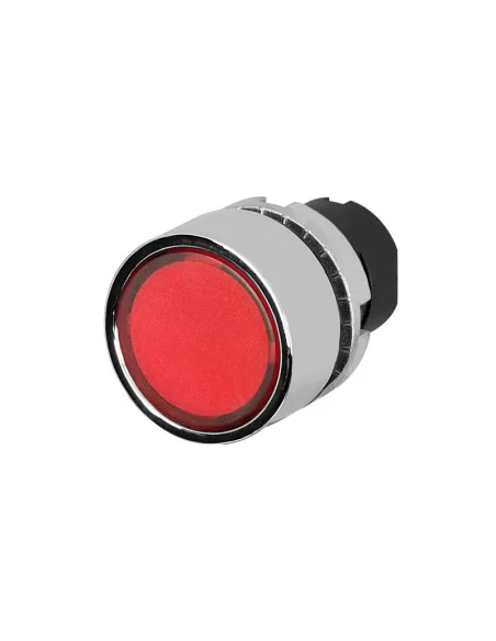 Nouveau bouton lumineux rouge en métal elfin 020ptailrw