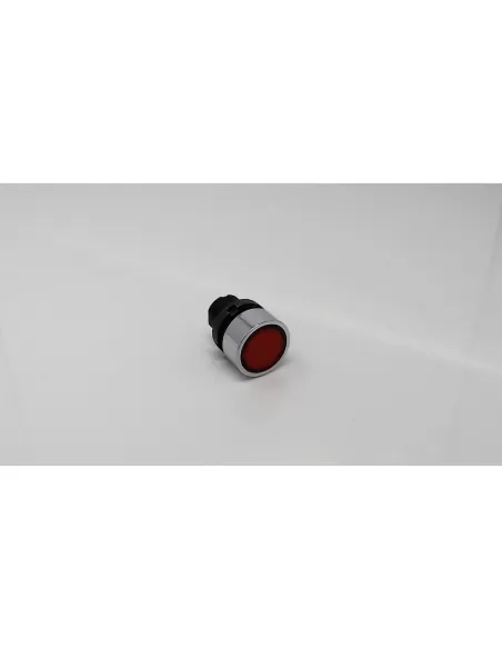 New elfin 020ptailrw red metal light button