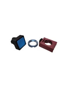 Ge power 186006 p9spnlg botón normal con protector azul