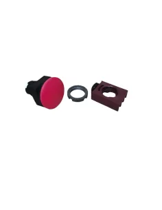 Ge power 186061 p9set4rn1 botón de seta d 40 rojo sg//traz
