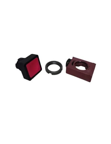 Ge power 186001 p9spnrg botón normal con protector rojo