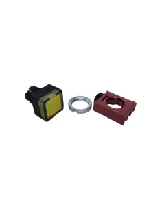 Ge power 186493 p9splggd botón luminoso con protector amarillo