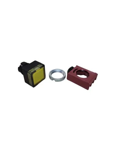 Ge power 186493 p9splggd botón luminoso con protector amarillo