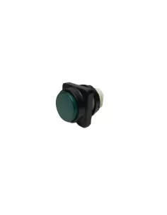 Bouton de tête Schneider d1y1g lumineux vert d°22 rond