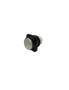 Pulsador de cabeza iluminado blanco redondo Schneider d1y1w d°22