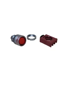 Ge power 184495 p9mlagd botón luminoso naranja con protector