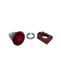 Ge power 184571 p9met4rl2 pulsador de luz tipo seta 3p d 40mm rojo