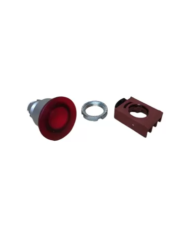Ge power 184571 p9met4rl2 pulsador de luz tipo seta 3p d 40mm rojo