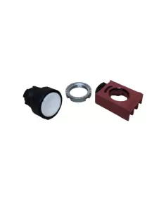 Ge power 185007 p9xpnbg pulsante normale con guardia bianco