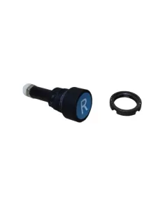 Ge power 185771 p9xrg botón de reinicio azul (simb blanco)