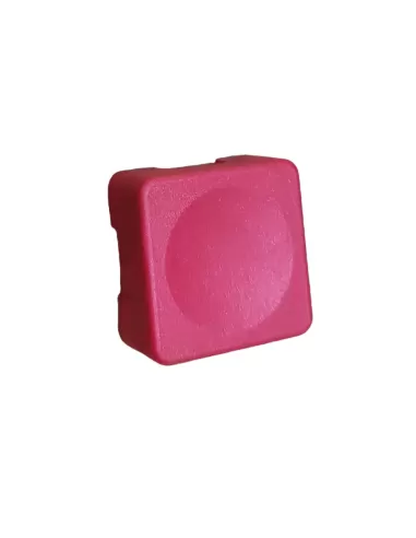 Ge power 187601 p9asbsr pulsador cuadrado s//g rojo