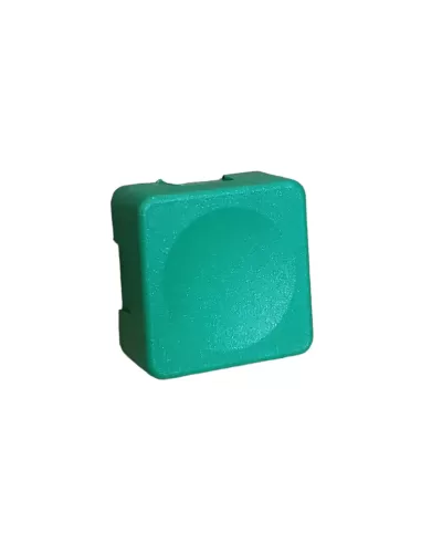 Bouton carré GE Power 187602 P9ASBSV vert