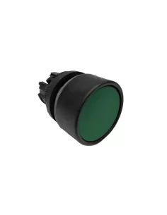 Bouton de chasse d'eau vert Allen Bradley 800ep-f3 avec anneau