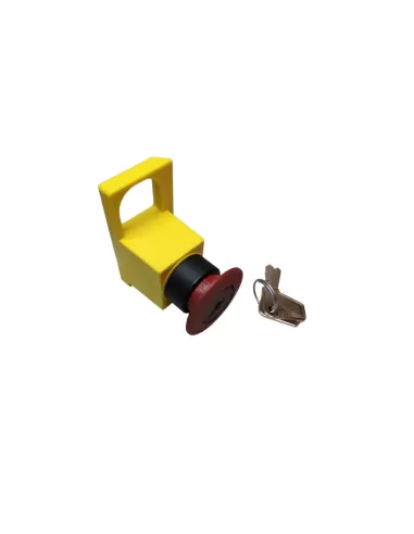 Ge power 120053 sfp-eo mushroom emergency button with key attachment