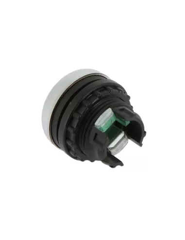 Eaton 216927 m22-dl-g green illuminated push button with ring nut