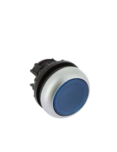 Bouton-poussoir lumineux bleu Eaton 216931 m22-dl-b avec écrou annulaire