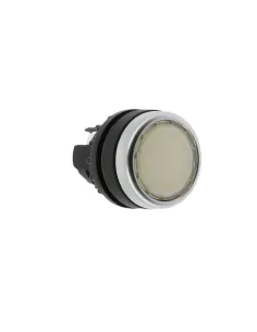 Bouton-poussoir encastré lumineux blanc Eaton 074497 rlt-ws
