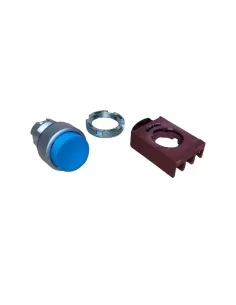 Ge power 184016 p9mpnls pulsador azul normal sin guarda