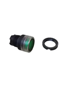 Ge power 185932 p9yplvgd botón luminoso rojo con protector