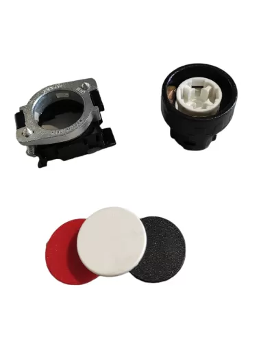 Bouton-poussoir momentané Allen Bradley RM0100CN noir