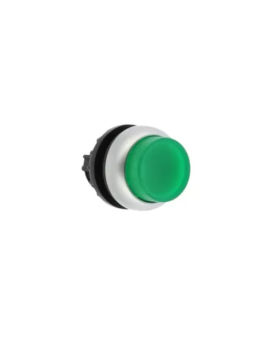 Eaton 216969 m22-dlh-g green illuminated pushbutton