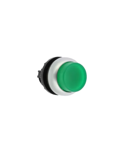 Bouton-poussoir lumineux vert Eaton 216969 m22-dlh-g