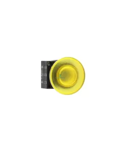 Bouton-poussoir lumineux jaune Siemens 3SB30011CA31 à déclenchement brusque