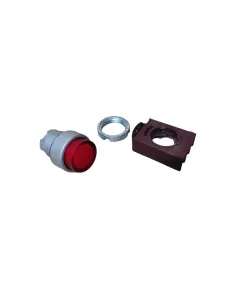 Bouton-poussoir rouge sans voyant GE Power 184501 P9mplrsd