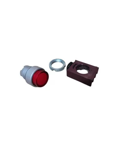 Ge power 184501 p9mplrsd pulsador luminoso sin guarda rojo