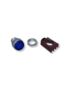 Ge power 184506 p9mplllsd botón luminoso azul sin protector