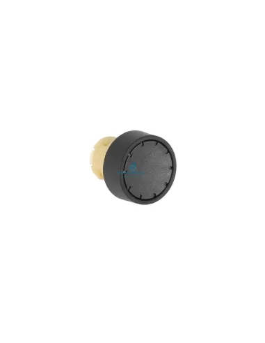 Pulsador satinado negro Siemens 3SB10000AB01