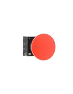 Pulsador seta rojo Siemens 3sb32031ca21 con desbloqueo por giro 1no+1nc
