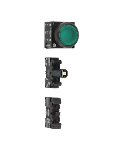 Siemens 3sb32450aa41 pulsante luminoso verde led 24vac 1l