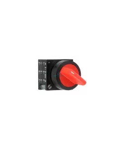 Siemens 3sb30002da21 red lever selector switch, 3 fixed positions
