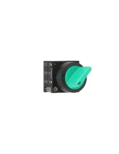 Siemens 3sb30002fa41 selector de palanca verde, 3 posiciones fijas a la izquierda, con retorno a la derecha