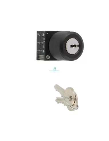 Selector de llave de 3 posiciones Siemens 3sb30004ed01 con retorno externo o ronis