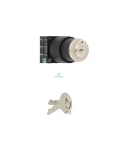 Siemens 3sb30004rd51 selector de llave de 3 posiciones