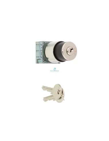 Siemens 3sb35004pd11 ces metal key selector 3 fixed positions