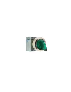 Siemens 3sb35012la41 selector metálico iluminado verde 2 posiciones con retorno