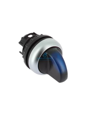 Eaton M22-wrlk-b blue illuminated lever selector switch 2 permanent positions