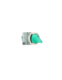 Siemens 3sb35002da41 green metal selector switch 3 permanent positions
