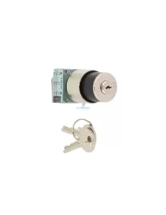 Siemens 3sb35004md01 selector de llave metálica ces 2 posiciones con retorno a cero