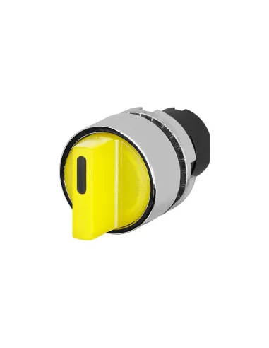 New elfin 020stamlogwc 3-position lever illuminated selector with yellow return