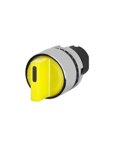 New elfin 020stamlogwc 3-position lever illuminated selector with yellow return