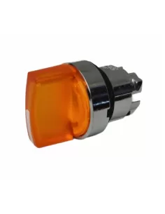 Tête de sélection lumineuse orange Schneider zb4bk1853